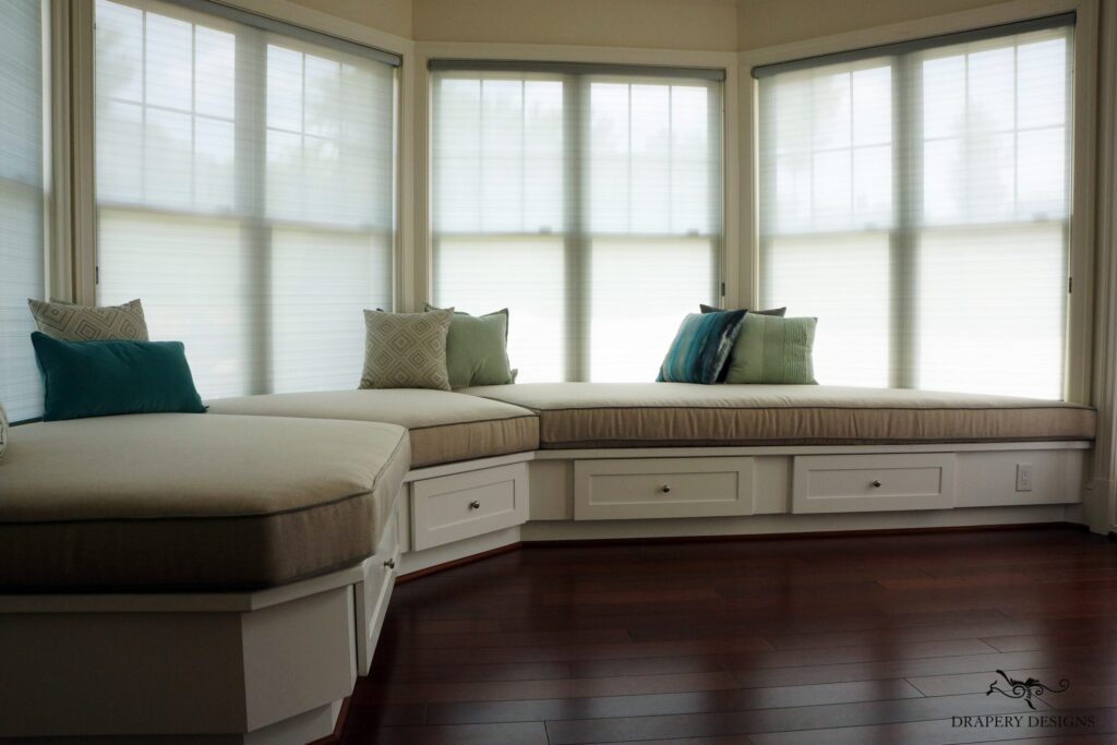 Custom Oversized Cushions for a Sunroom