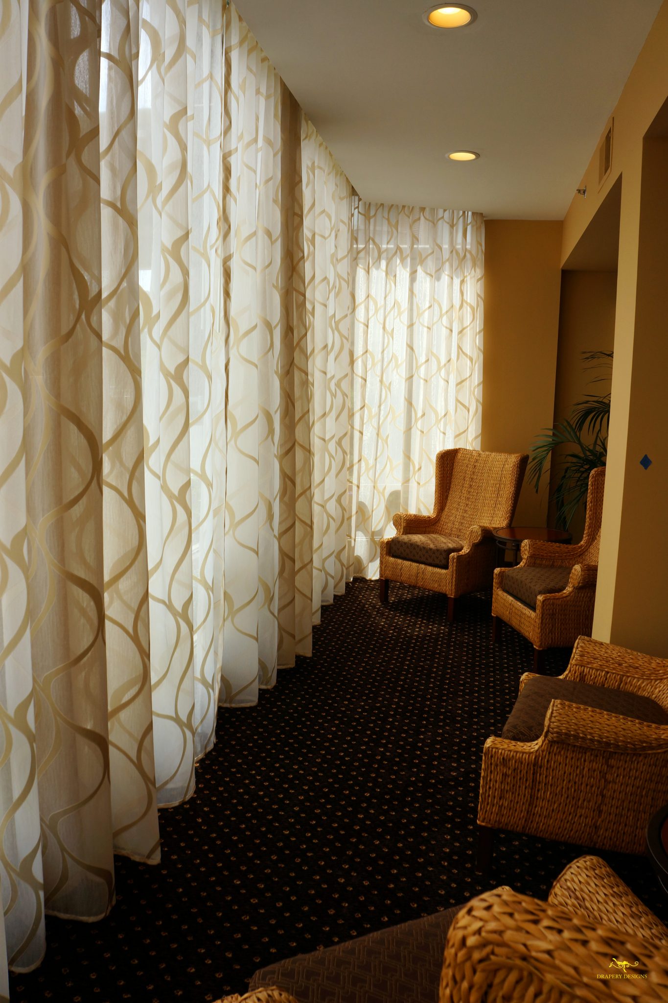 Ripple Fold Sheer Panels