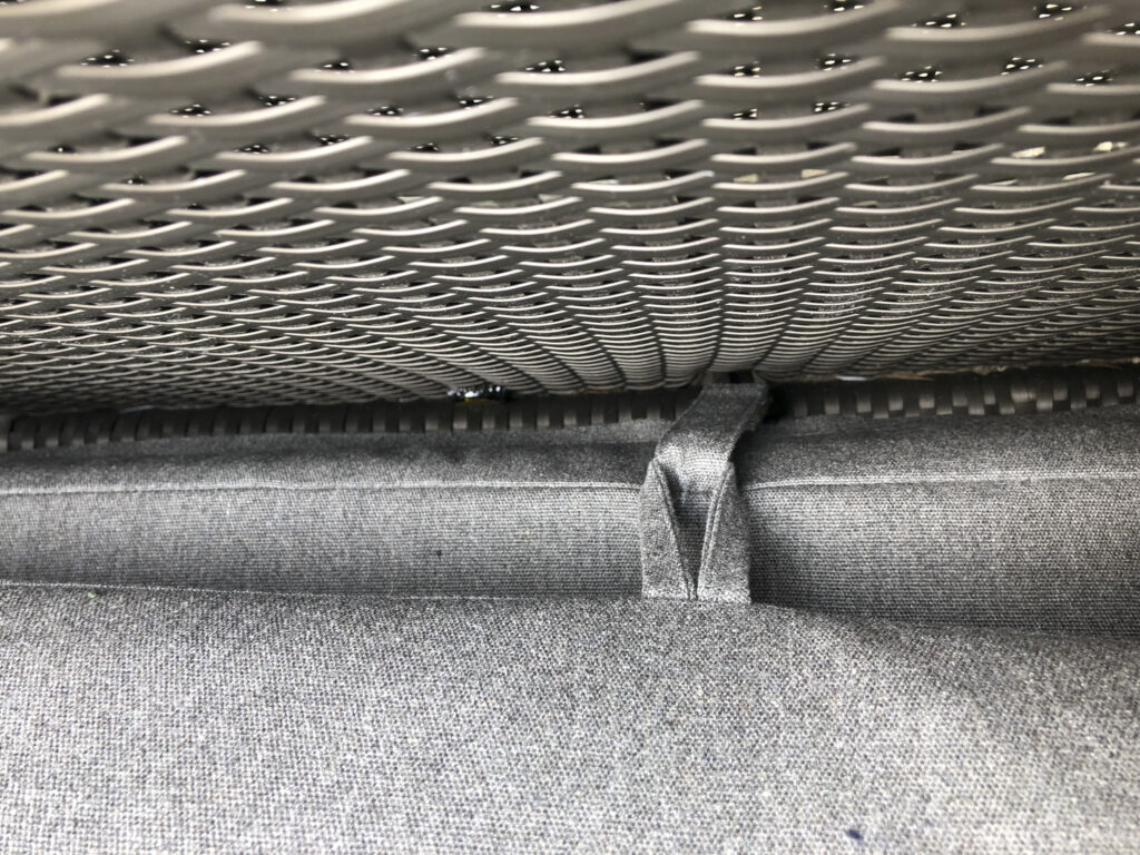 Outdoor Cushion with details