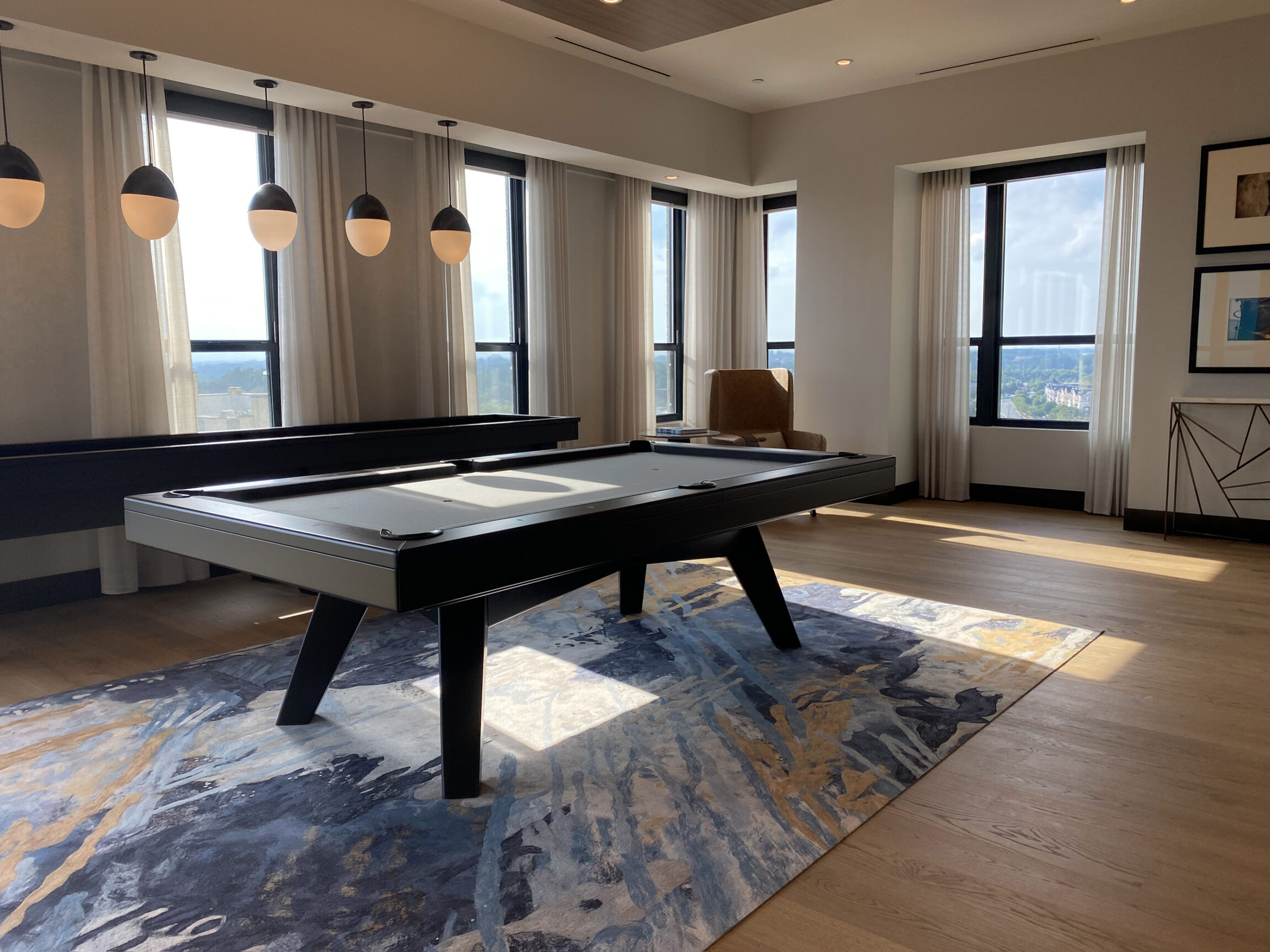Club Room Sheer Panels