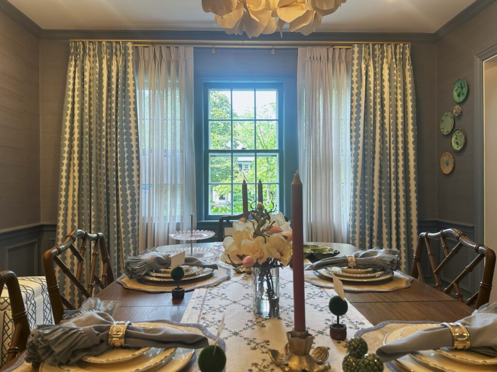 Dining Room Drapes