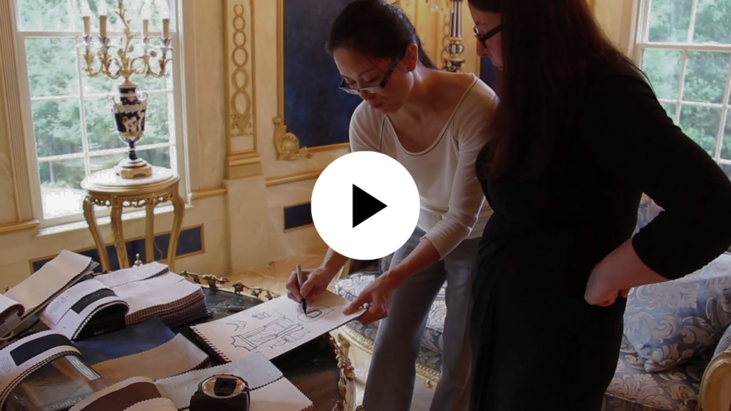 Watch Drapery Design's design process on YouTube