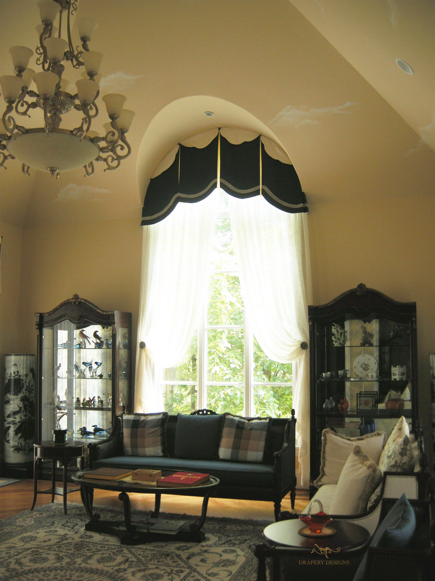 Valance for Arch Window 01