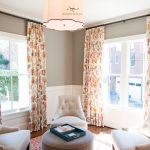 Floral Drapes in a Transitional Setting