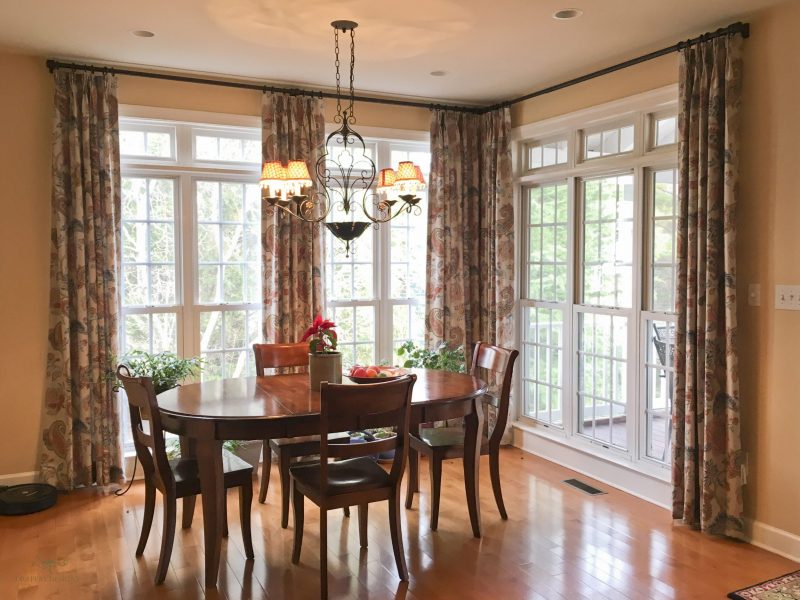 Accent Panels for Sunroom Corner windows