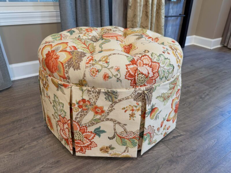Re-Upholstery Ottoman